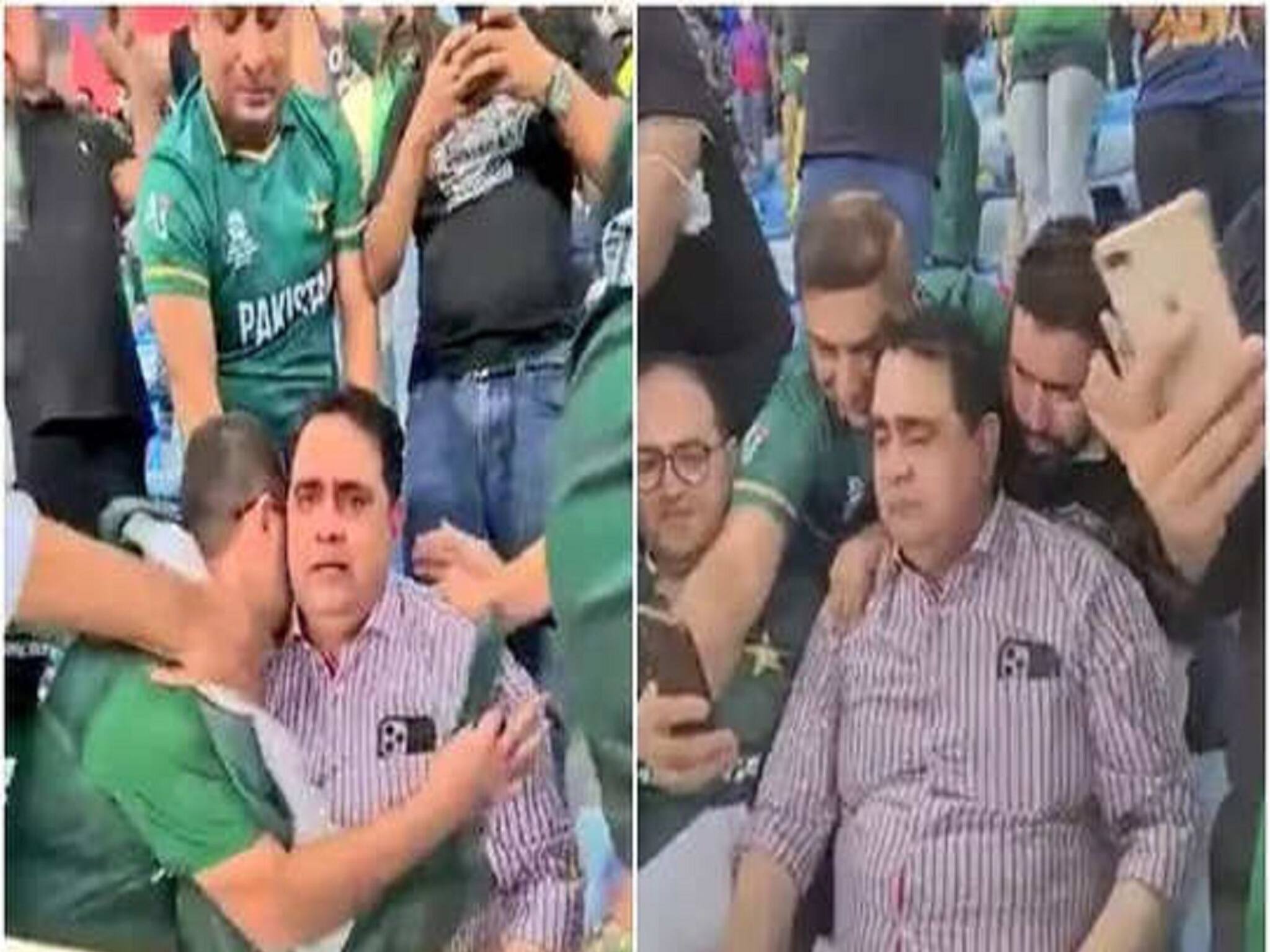 Babar Azam father : ইমরান, আক্রমদের টপকে গেলেন ছেলে, গ্যালারিতে কাঁদলেন বাবরের বাবা