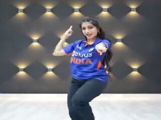  Yuzvendra Chahal's wife Dhanashree Verma dancing- Photo Courtesy- Dhanasree Verma/ Instagram  Video Grab 