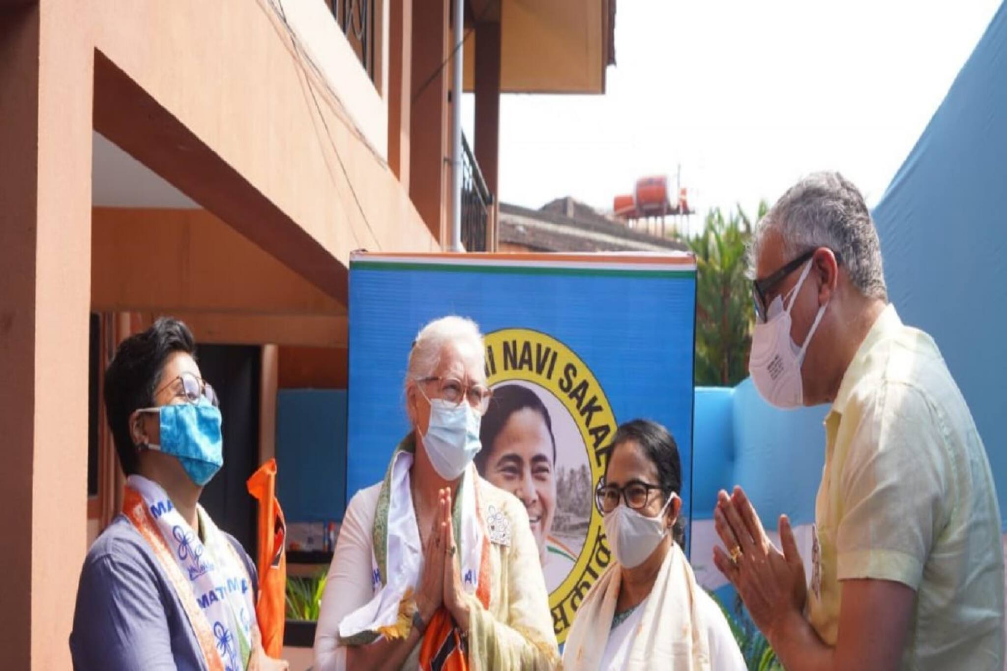 তৃণমূলে অভিনেত্রী নাফিসা আলি, মমতার গোয়া সফরের শুরুতেই  বড় চমক