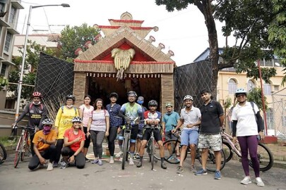 ক্রমেই নিউটাউনে জনপ্রিয় হচ্ছে সাইকেল।