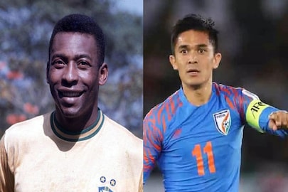 ফুটবল সম্রাটের রেকর্ডের একেবারে কাছে সুনীল ছেত্রী