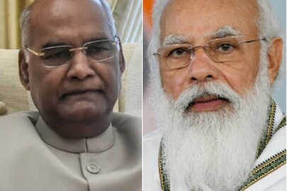 President Ram Nath Kovind (left) and Prime Minister Narendra Modi extended people their wishes on the occasion of Milad-un-Nabi — the birthday of Prophet Muhammad. (File pics)