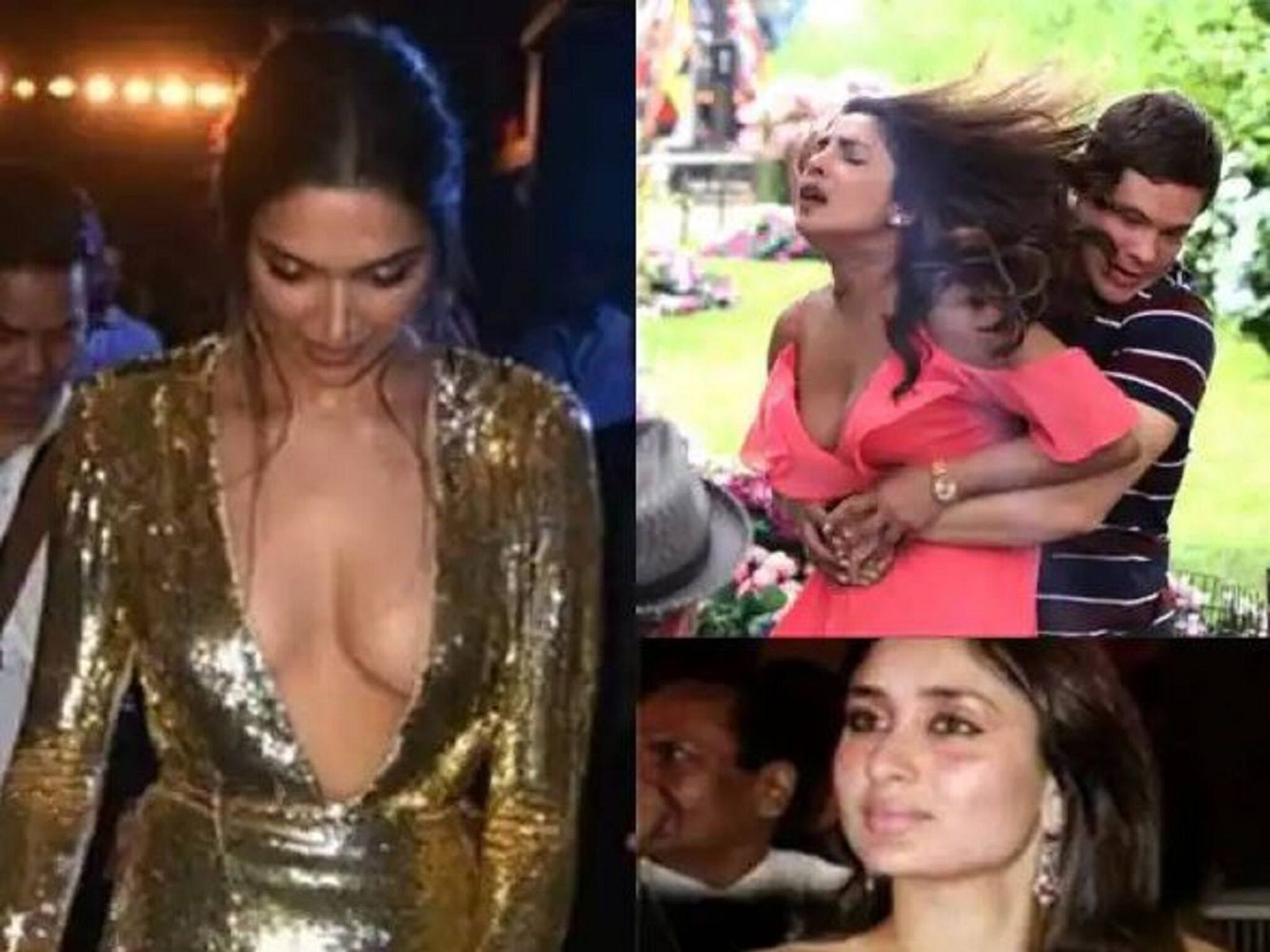 Bollywood Actress Viral Photo: নাকে আঙুল প্রিয়াঙ্কা চোপড়ার, জিভ ভ্যাঙাচ্ছেন করিনা কাপুর, পোশাক খুলে যাচ্ছে দীপিকা পাড়ুকোনের! নায়িকাদের 'বেকায়দার' ছবি ভাইরাল