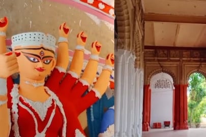 কৃষ্ণনগর রাজবাড়ির প্রাচীন পুজোয় আছে বিশেষ বৈশিষ্ট্য! ভোগের আয়োজনও হয় বিরাট