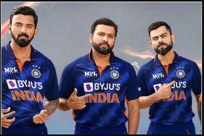 bcci launched new jersey for team india- Photo Courtesy- BCCI 