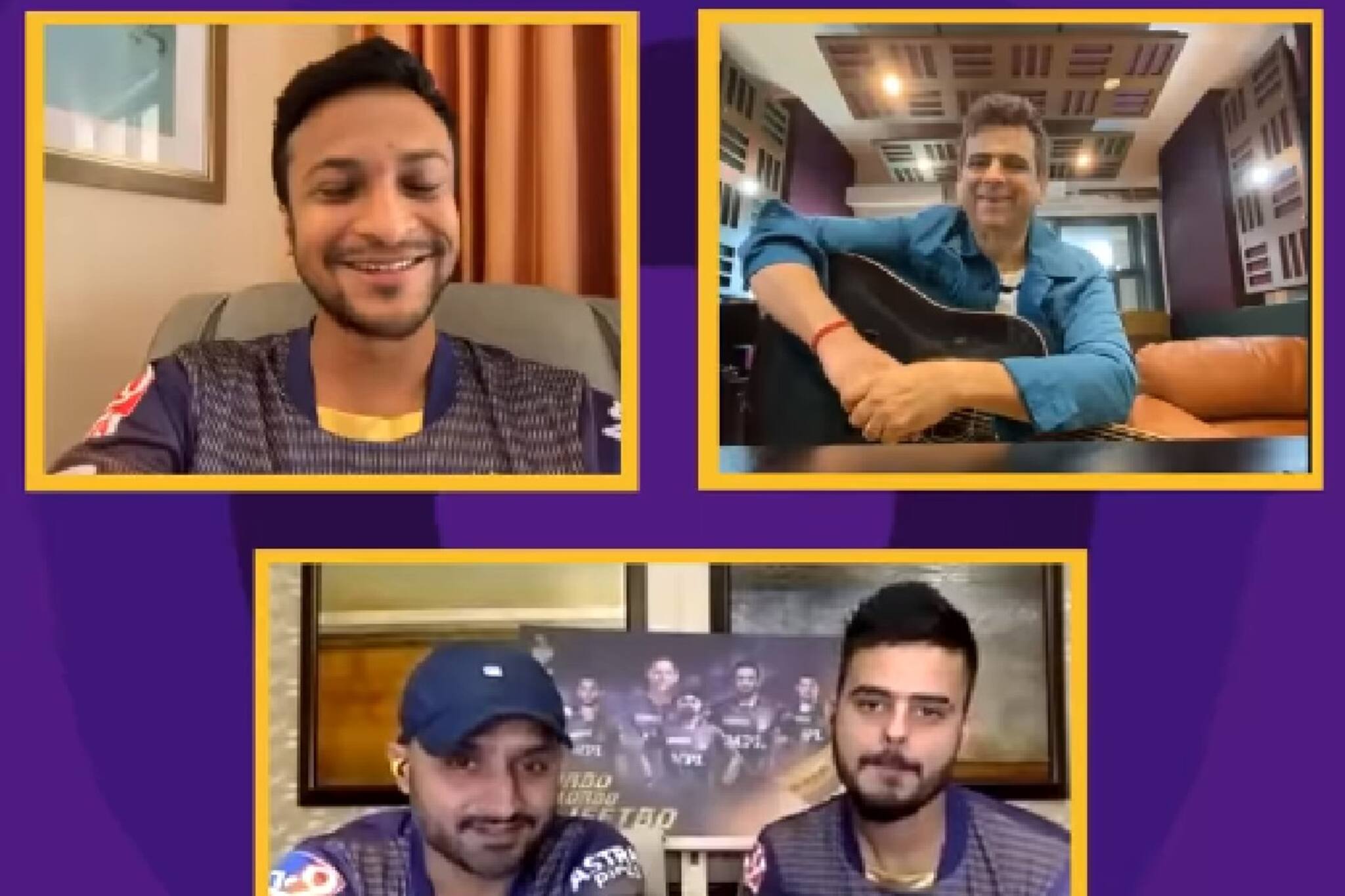 IPL 2021; Shakib Al Hasan Sings: তবে একলা চলো রে...! পলাশ সেনের সঙ্গে গাইলেন কেকেআর-এর তারকা স্পিনার সাকিব