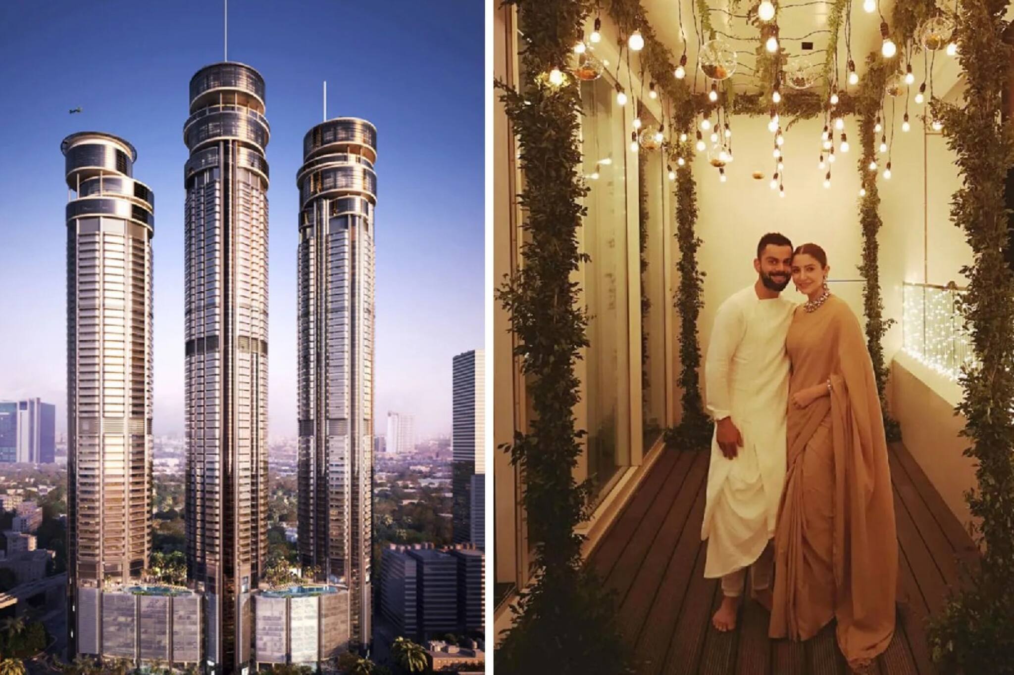 Virat Kohli House: যেন রাজবাড়ি! অনুষ্কার সঙ্গে এই আলিশান ফ্ল্যাটে থাকেন কিং কোহলি, দেখুন