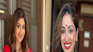 সিঁদুরে রাঙিয়ে জমকালো পোশাকে করবা চৌথ পালন শিল্পা-ইয়ামি-সোনালি-মীরাদের, লালে-লাল বলিউড!