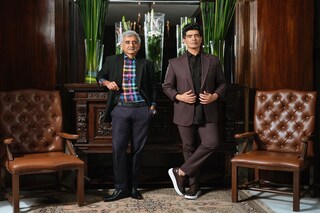 Manish Malhotra (Managing and Creative Director – MM Styles Pvt. Ltd), Darshan Mehta (MD & CEO – Reliance Brands Limited)
Photography: Prasad Naik
Location: Manish Malhotra Residence