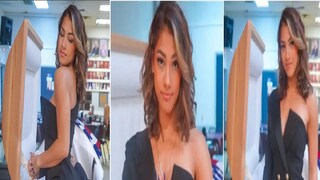 বাবার কফিনের সামনে জেনা রিভেরা। সংগৃহীত ছবি। 