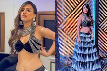 কালো লেহেঙ্গাতে স্পষ্ট নিয়ার শরীরী বিভঙ্গ! অভিনেত্রীর লাস্যে উষ্ণ নেট দুনিয়া