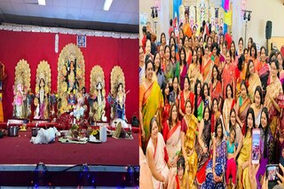 মহামায়ার আরাধনায় কোমর বাঁধছেন পার্থের বাঙালিরা। 