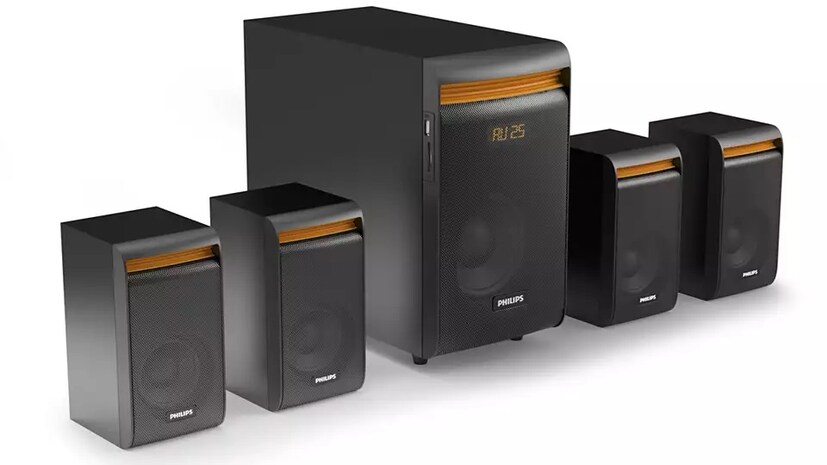 Philips Audio SPA8140: এটি Amazon-এর সেলে পাওয়া যাচ্ছে ৩,৮৯৯ টাকায়। এর অরিজিনাল দাম প্রায় ৫,২৯০ টাকা। এতে রয়েছে ৫০ ওয়াট আউটপুট, ব্লুটুথ কানেক্টিভিটি, ইউএসবি ইনপুট। এ ছাড়াও রয়েছে ১৮ ওয়াটের সাবউফার।