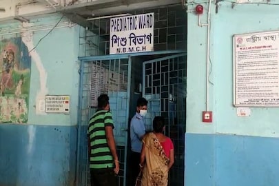 উত্তরবঙ্গ মেডিক্যালে বাড়ছে শিশু মৃত্যু। 