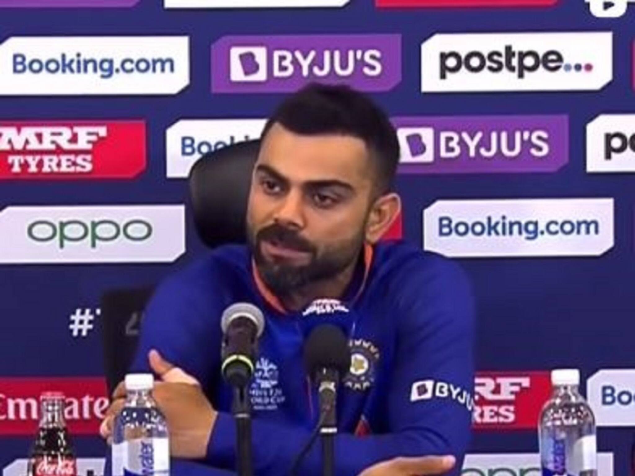 India vs Pakistan: ‘আপনি কি বিতর্ক চাইছেন...?’ সাংবাদিকের কোন প্রশ্নে মেজাজ হারালেন কোহলি ?