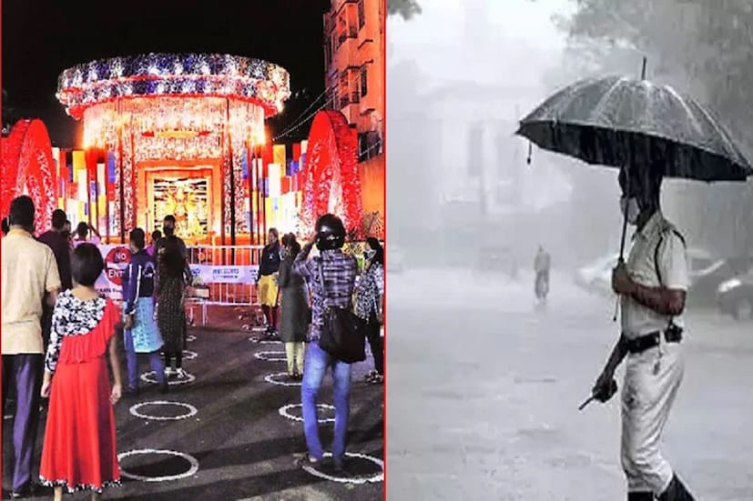 আজ সকালে কলকাতা শহর সংলগ্ন দু-একটি জেলায় বজ্রবিদ্যুৎ সহ বৃষ্টি হলেও বেলা থেকে পরিষ্কার আকাশ। বৃষ্টির সম্ভাবনা কম থাকবে। বাংলার পশ্চিমাংশে বর্ষা-বিদায় পর্ব শুরু হওয়ার পরিস্থিতি। সেই কারণেই শুষ্ক আবহাওয়ার পরিস্থিতি থাকবে দক্ষিণবঙ্গে। উত্তরবঙ্গে বিক্ষিপ্ত হালকা বৃষ্টি। পুজোয় পরিষ্কার আকাশ উত্তরবঙ্গে, বৃষ্টির সম্ভাবনা কম। কলকাতায় আজ আংশিক মেঘলা আকাশ। বৃষ্টির সম্ভাবনা খুবই কম। আজ সকালে এক পশলা বজ্রবিদ্যুৎ সহ হালকা বৃষ্টি হলেও বেলা বাড়লে পরিষ্কার আকাশ। সর্বনিম্ন তাপমাত্রা ২৬.৭ ডিগ্রী সেলসিয়াস। স্বাভাবিকের ২ ডিগ্রি বেশি। গতকাল বিকেলে সর্বোচ্চ তাপমাত্রা ছিল ৩৩.৮ ডিগ্রী সেলসিয়াস। যা স্বাভাবিকের তুলনায় ১-ডিগ্রি সেলসিয়াস বেশি। বাতাসের আপেক্ষিক আর্দ্রতার পরিমাণ ৬৪ থেকে ৯৭ শতাংশ। বৃষ্টি হয়েছে ২.৪  মিলিমিটার।