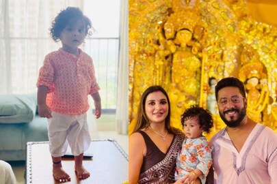 এ এক নতুন অভিজ্ঞতা ইউভানের! একরত্তি ছেলেকে নিয়ে পুজো কেমন কাটল রাজ-শুভশ্রীর