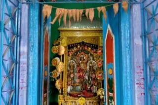 দুবরাজপুরের মুন্সী বাড়ির পুজো। 