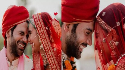 বিয়েতে রাজকুমারকেও সিঁদুর পরালেন পত্রলেখা, তুমুল ভাইরাল এই ভিডিও বিয়েতে রাজকুমারকেও সিঁদুর পরালেন পত্রলেখা, তুমুল ভাইরাল এই ভিডিও