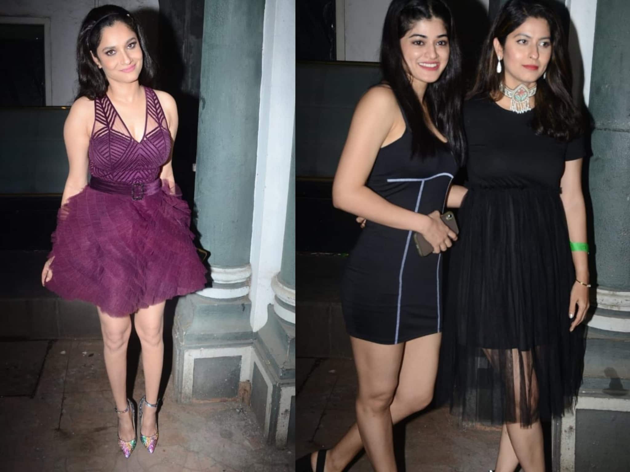 Ankita Lokhande's Bachelor's Party: হাঁটুর উপরে স্কার্ট, ঝরে পড়ছে ভরা যৌবন, ব্যাচেলর পার্টিতে আগুন ঝরাচ্ছেন অঙ্কিতা লোখান্ডে
