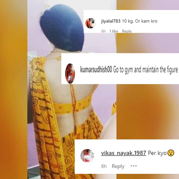 হাসিনের এই পোস্টে এক ইউজার লিখেছেন নিজের ফিগারের দিকে নজর দেওয়ার পরাশর্ম দিয়েছেন ৷ অনেকে প্রশংসাও করেছেন হাসিন জাহানের ৷ অনেকে প্রশংসা করেছেন, কেউ কেউ লিখেছেন কেন তিনি নিজের ওজন বাড়িয়েছেন ৷ ছবি সৌজন্যে ইনস্টাগ্রাম ৷