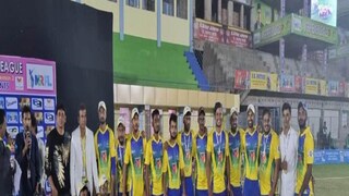 Winner team of cricket tournanment get 1.5 lakh rupees Winner team of cricket tournanment get 1.5 lakh rupees