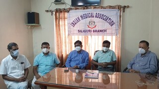 আইএমএ'য়ের শিলিগুড়ি শাখা দফতরে সাংবাদিকদের মুখোমুখি উদ্বিগ্ন চিকিৎসকরা