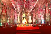 বারুইপুর ইয়ুথ ক্লাবের ১০০ তম বর্ষের শ্যামা পুজোর উদ্বোধনে রাজ চক্রবর্তী