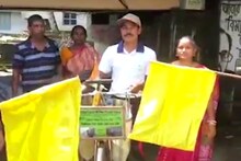 বারুইপুর থেকে সাইকেল চালিয়ে নেপাল যাবেন বছর বিয়াল্লিশের রমাপ্রসাদ নস্কর