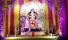 শিলিগুড়ির সূর্যনগর পার্কস্ট্রিটের জগদ্ধাত্রী পুজো, দেখুন...