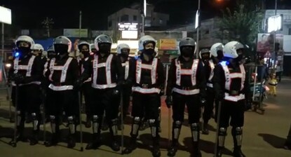আসানসোলে চিত্রা মোড়ে শক্তি বাহিনীর উদ্বোধন।