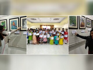 শিলিগুড়িতে আয়োজন 'রঙিন তারার দেশ' আর্ট এক্সিবিশন