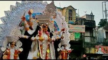 নিয়ম বিধির তোয়াক্কা না করেই গৌরাঙ্গিনীর শোভাযাত্রায় অগণিত ভক্তের ঢল
