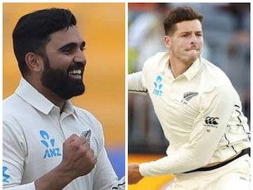 মিচেল স্যান্টনার এবং অজাজ প্যাটেল ভরসা দিচ্ছে নিউজিল্যান্ডকে