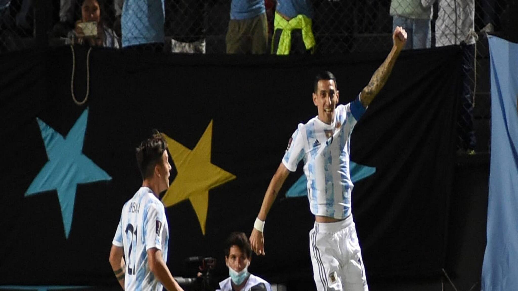 Argentina beat Uruguay : বিশ্বকাপের যোগ্যতা অর্জনকারী ম্যাচে ডি মারিয়ার গোলে উরুগুয়ে বধ আর্জেন্টিনার