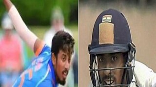 Abhimanyu Easwaran and Ishan Porel - Photo- File Abhimanyu Easwaran and Ishan Porel - Photo- File