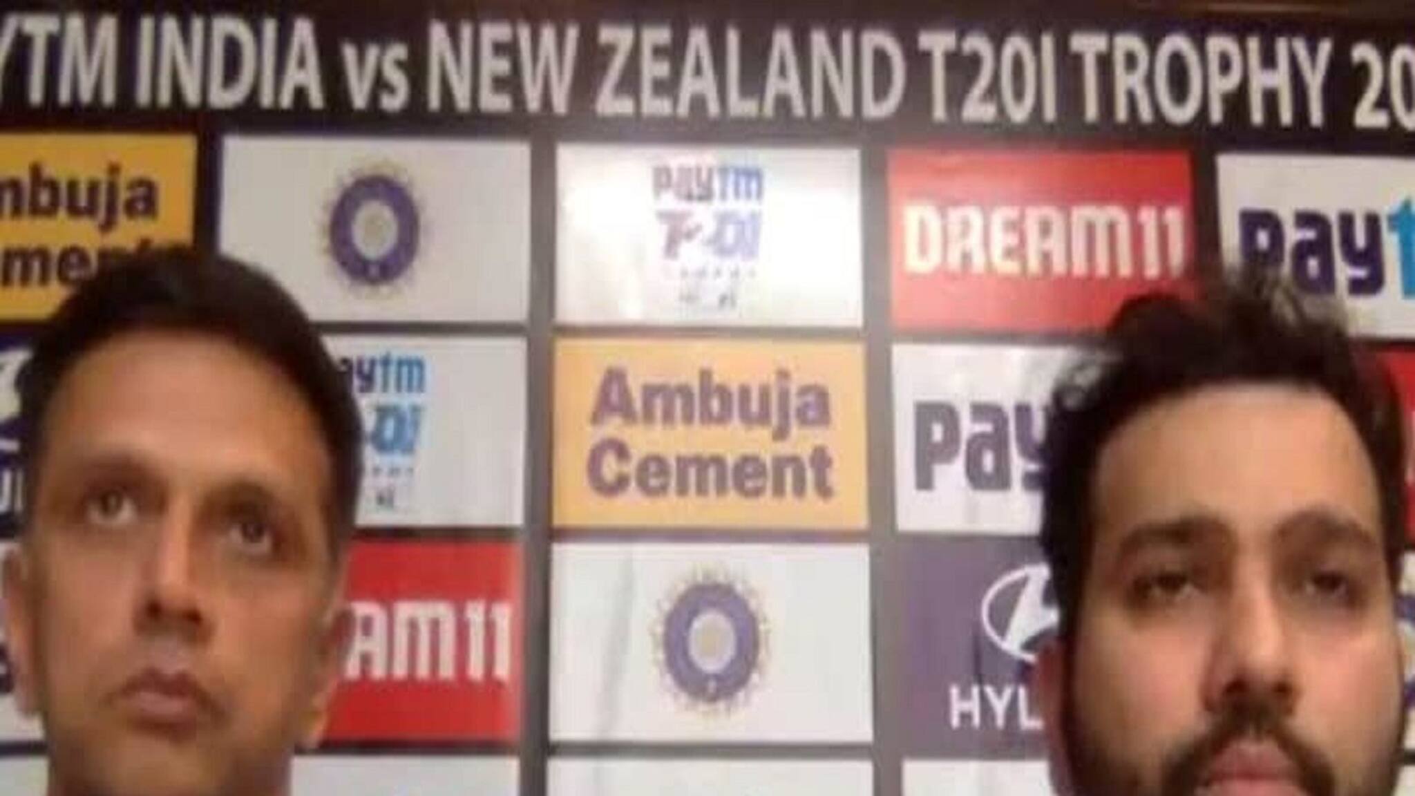 Rohit Sharma and Rahul Dravid PC : নিউজিল্যান্ডের বিরুদ্ধে নামার আগে প্রথম সাংবাদিক সম্মেলনে কী বললেন রোহিত - দ্রাবিড় জুটি?