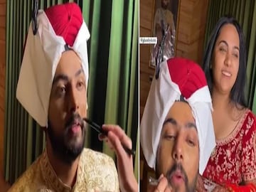 বিয়ে বলে কথা, বরের সাজ দেখে চোখ কপালে কনের! তুমুল ভাইরাল ভিডিও...
