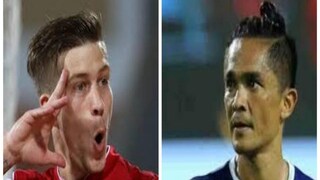 দুই দলের দুই তারকা সুনীল এবং ফেদেরিকো