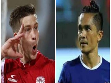 দুই দলের দুই তারকা সুনীল এবং ফেদেরিকো