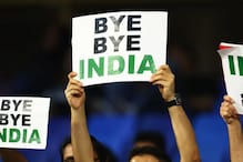 Pakistan vs Scotland: ভারত ছিটকে যাওয়ায় খুব খুশি পাকিস্তান, পাক সমর্থকরা উঁচিয়ে ধরলেন পোস্টার Pakistan vs Scotland: ভারত ছিটকে যাওয়ায় খুব খুশি পাকিস্তান, পাক সমর্থকরা উঁচিয়ে ধরলেন পোস্টার