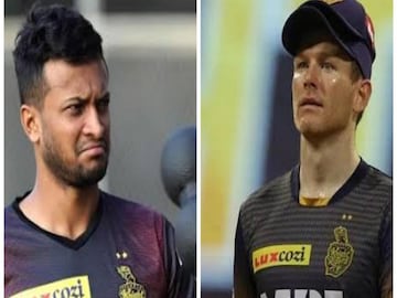 ইয়ন মর্গ্যান এবং সাকিবকে সম্ভবত দেখা যাবে না কেকেআর জার্সিতে