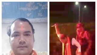 বিজেপি বিধায়ক কৌশিক রায়৷ (ডানদিকে) ভাইরাল ভিডিও-র দৃশ্য৷ 