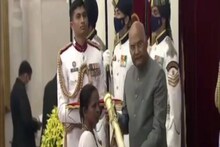 সংবর্ধনা ও হুডখোলা গাড়িতে শহরে শোভাযাত্রা, ফিরলেন পদ্মশ্রী কমলি সোরেন