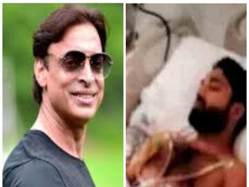 সাহসী রিজওয়ানকে স্যালুট করছেন শোয়েব, লক্ষণরা