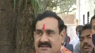 Madhya Pradesh home minister Narottam Mishra