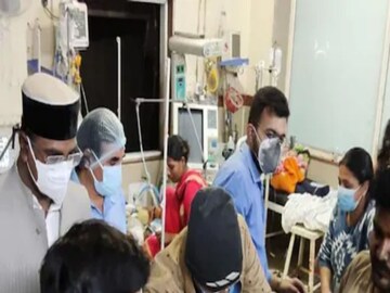 ভোপালে হাসপাতালে আগুন