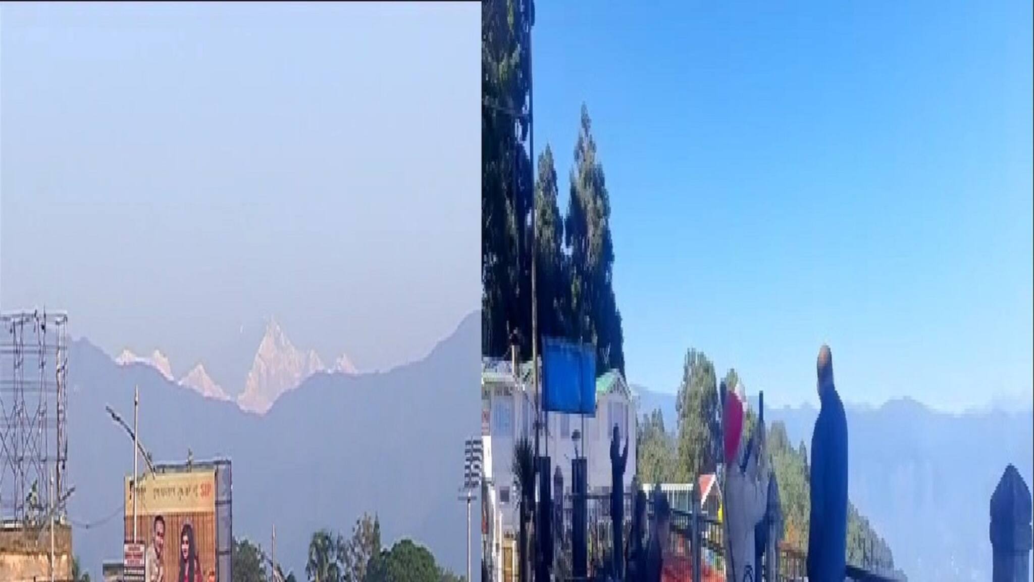 Darjeeling| Bangla News|| শিলিগুড়িতে ঘুম থেকে উঠেই 'ঘুমন্ত বুদ্ধ' দর্শন! ক্যামেরাবন্দি করতে ব্যস্ত রইল মুগ্ধ শহরবাসী