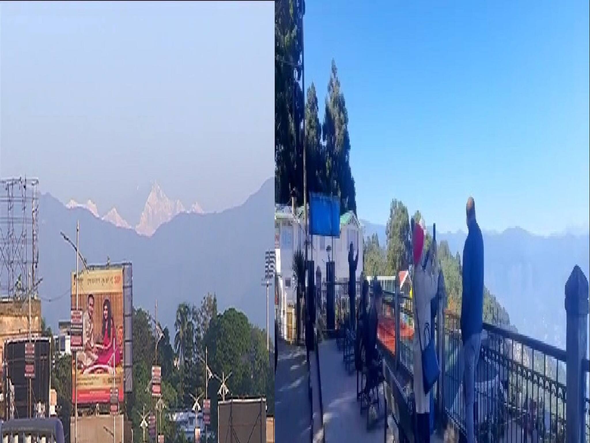 Darjeeling| Bangla News|| শিলিগুড়িতে ঘুম থেকে উঠেই 'ঘুমন্ত বুদ্ধ' দর্শন! ক্যামেরাবন্দি করতে ব্যস্ত রইল মুগ্ধ শহরবাসী