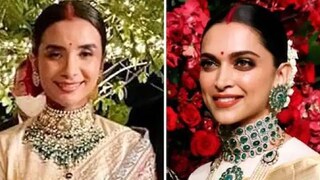 দীপিকার সাজ নকল করেছেন পত্রলেখা? রিসেপশন লুক নিয়ে নেটদুনিয়ায় আলোচনা